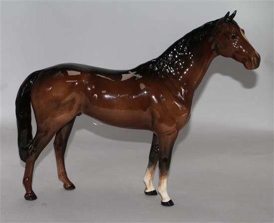 A Beswick Large Hunter, 2nd version, 14in.